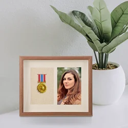 Medals Display Case Shadow Case Frame Medal Box Photo Frame Medal Display Box