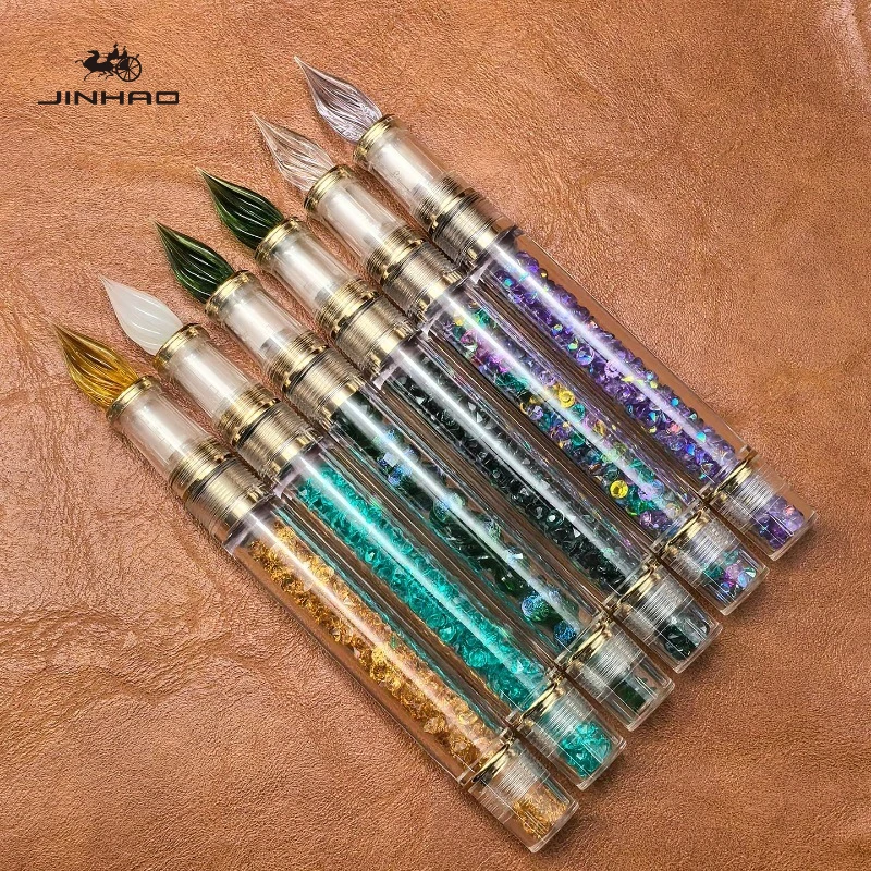 penna-a-immersione-in-vetro-jinhao-100-artigianale-in-edizione-limitata-2026-con-punta-affilata-per-scrittura-fluida-ideale-per-scuola-ufficio-arte-e-cancelleria