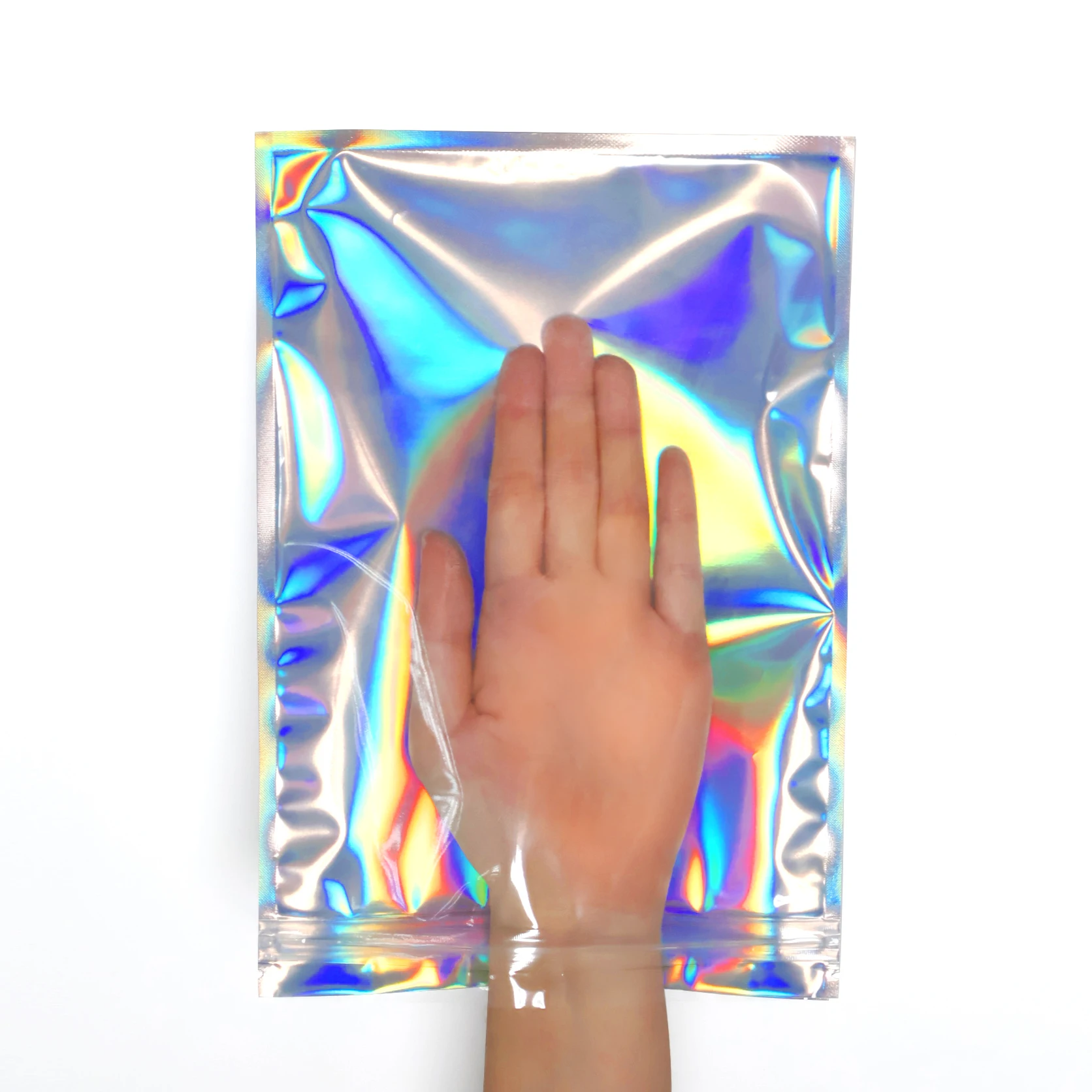 100 Stück selbst klebende Lasers chmuck transparente Kunststoff verpackungs beutel Süßigkeiten Postkarten Schmuck verpackung Geschenk Aufbewahrung beutel – Detail 12