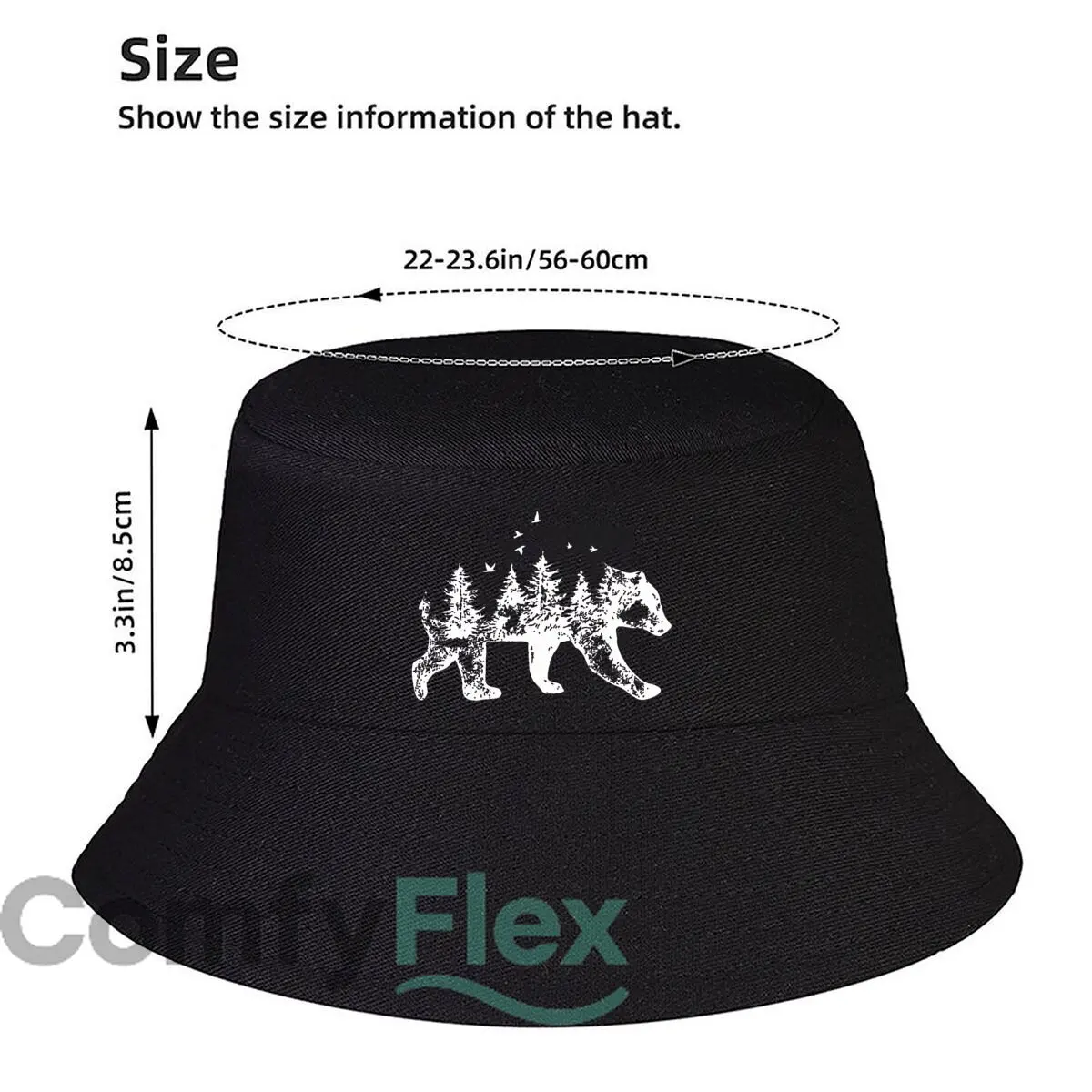 Minimal Abstract Light Texture Background Pattern Fisherman Hat Winter Cap