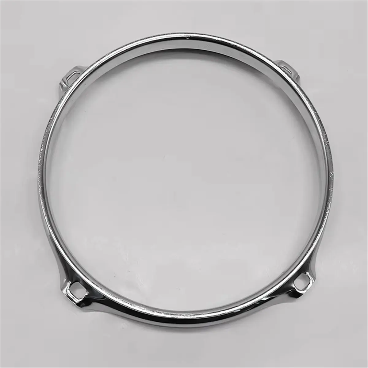 ABJX Drum Rim Alloy 6inch 4 Hole Drum Rim Snare Hoop Drum Hoop for 6Inch Snare Drum Percussion Instrument Parts Silver DROP SHIP
