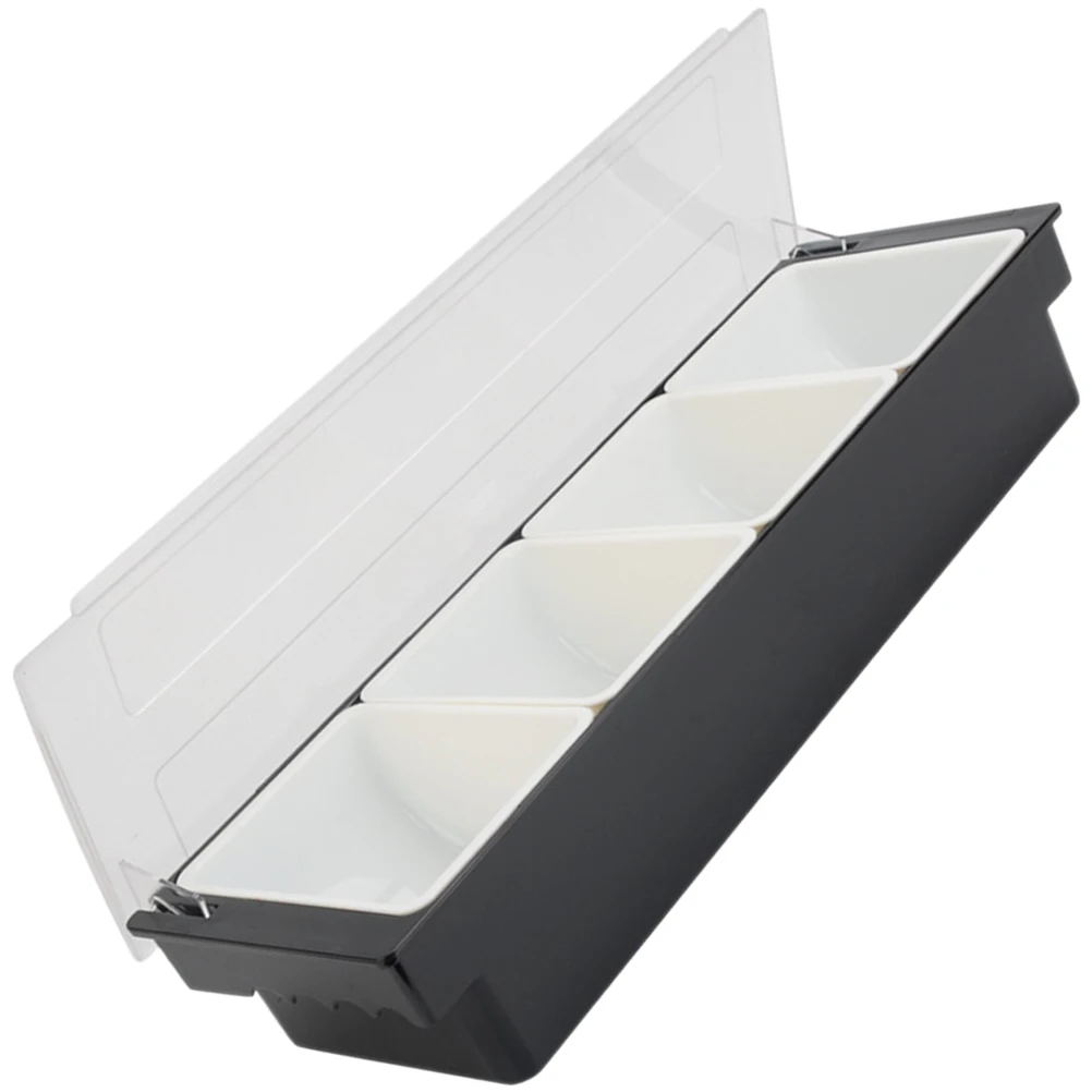 

Compartment Seasoning Box Plastic Serving Container For Dry Fruit Snacks Candy Organizer Party Appetizer Holder Bar