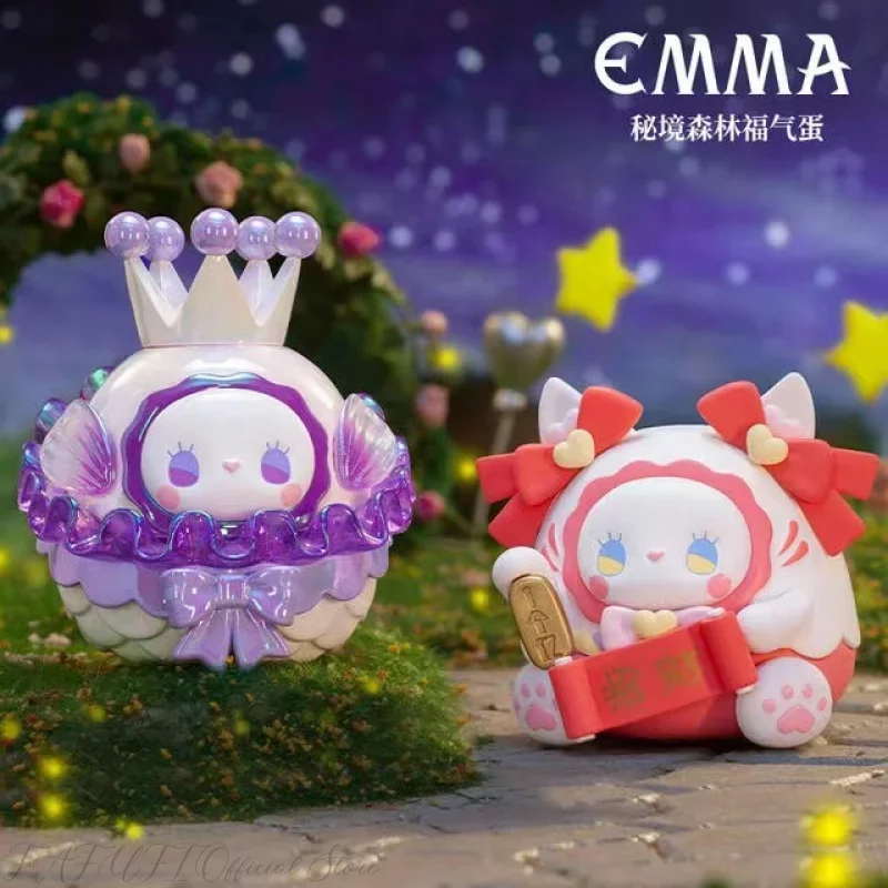 EMMA Lucky Egg Series Kawaii Blind Random Box Guess Bag Mystery Box Toys Dolls Anime Action Figure Cute Desktop Ornaments Gift