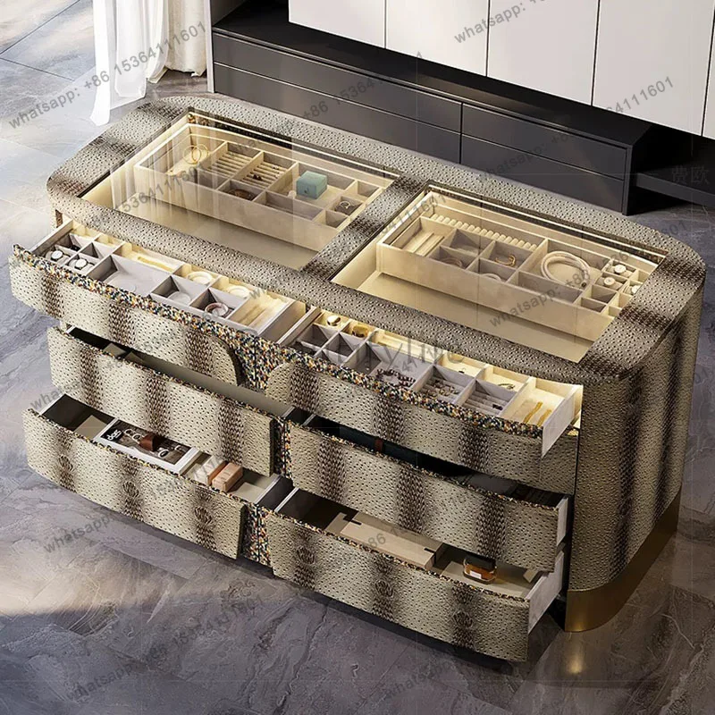 LD Display Luxury Living Room Cabinets Organizer Drawers Storage Decor Living Room Cabinets Coffee Wood Gabinete