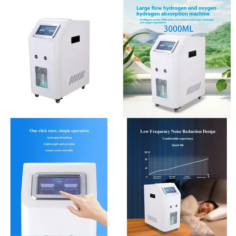 

Water Generator 3000ml Electric Portable for Outdoor Household Use Pure High Concentration Molecular