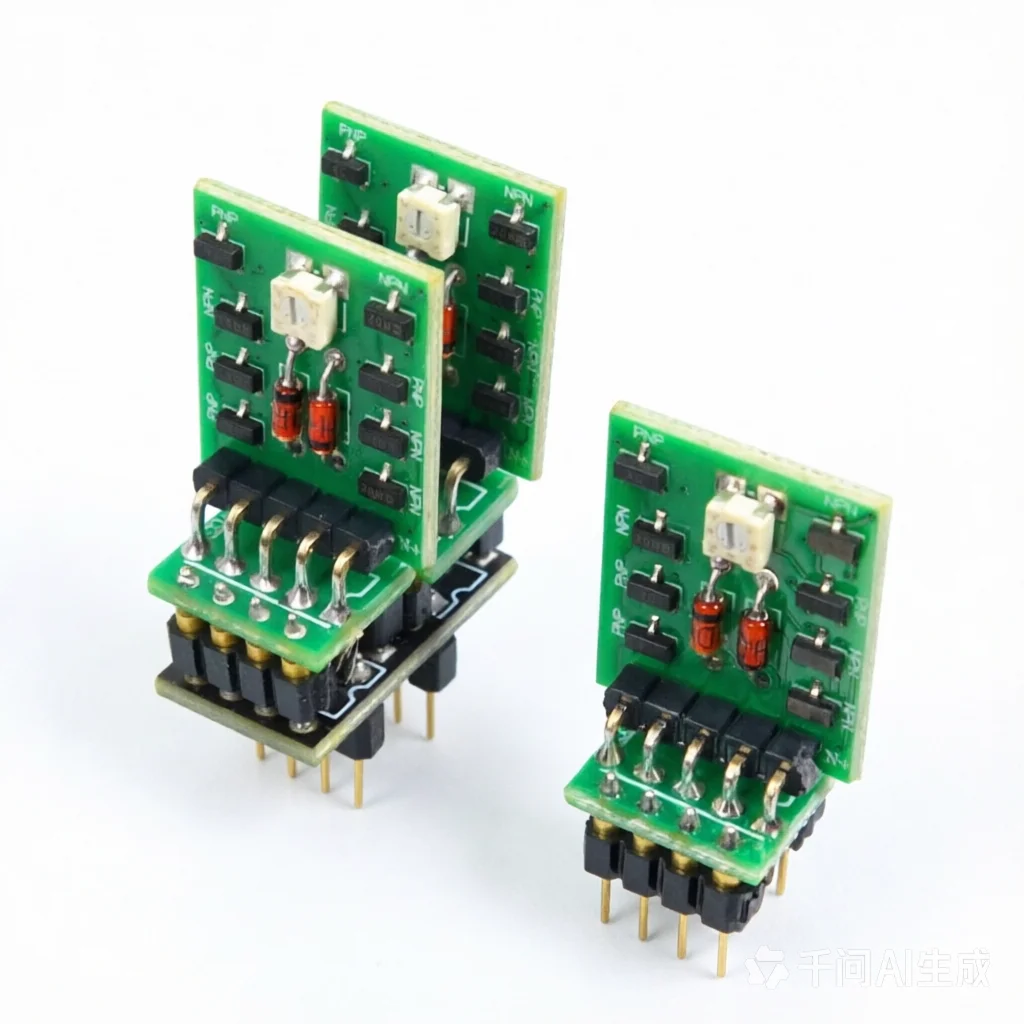 Dual Differential Full Symmetrical Discrete Dual Op Amp Upgrade Replacement for OPA2604 LME49720 HIFI Audio IC