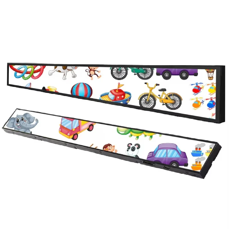 Indoor advertising rack display LCD digital player for supermarkets, shopping malls and retail stores