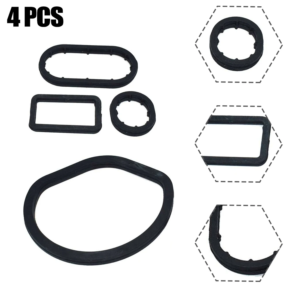 

1set Of Car Oil Filter Housing Seal Kit For Mercedes For Benz W163 W202 W203 W208 W210 W211 W220 Fit For Cooling System