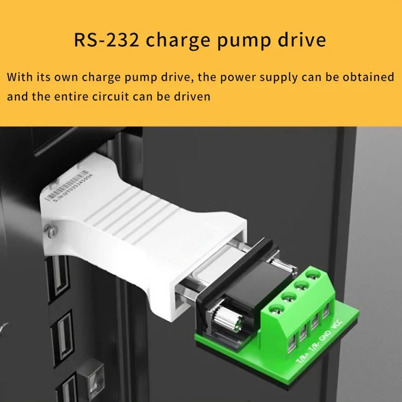 RS232からRS485インターフェイスシリアルアダプタコンバータ、アダプタパッシブ双方向からパッシブ産業用通信モジュール