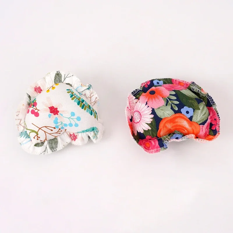 1 قطعة الحب على شكل DIY إبرة إدراج حقيبة الخياطة النسيج دليل إبرة تخزين أداة إبرة الإدراج وسادة للحرف اليدوية