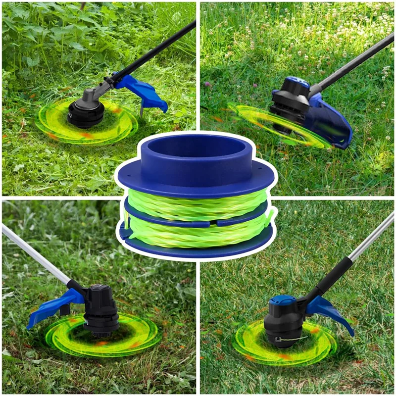 CMHI-0.080-In Dual Line Replacement Spool Compatible With Max String Trimmer Model (3 Pack)