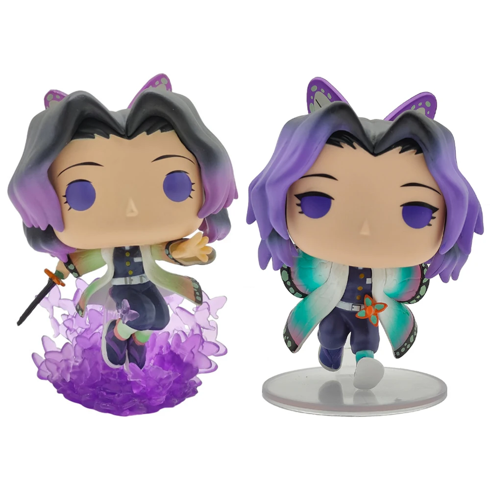 Demon slayer 1314 kochou shinobu estatueta de vinil boneca fofa anime periféricos figura de ação coleção modelo brinquedos