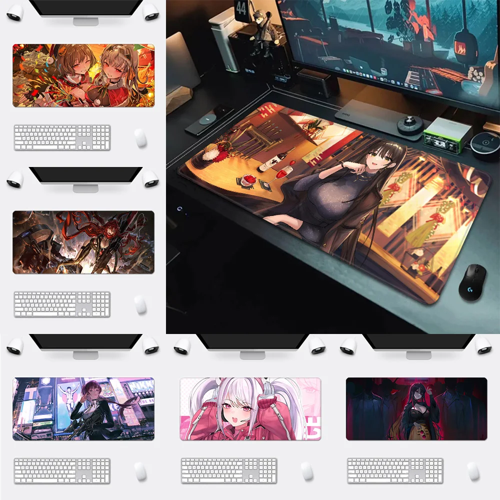 NIKKE THE GODDESS OF VICTORYMousepad HD Printing Computer Gamers Locking Edge Non-slip Mouse Pad XXL90x40cm Keyboard PC Desk Pad