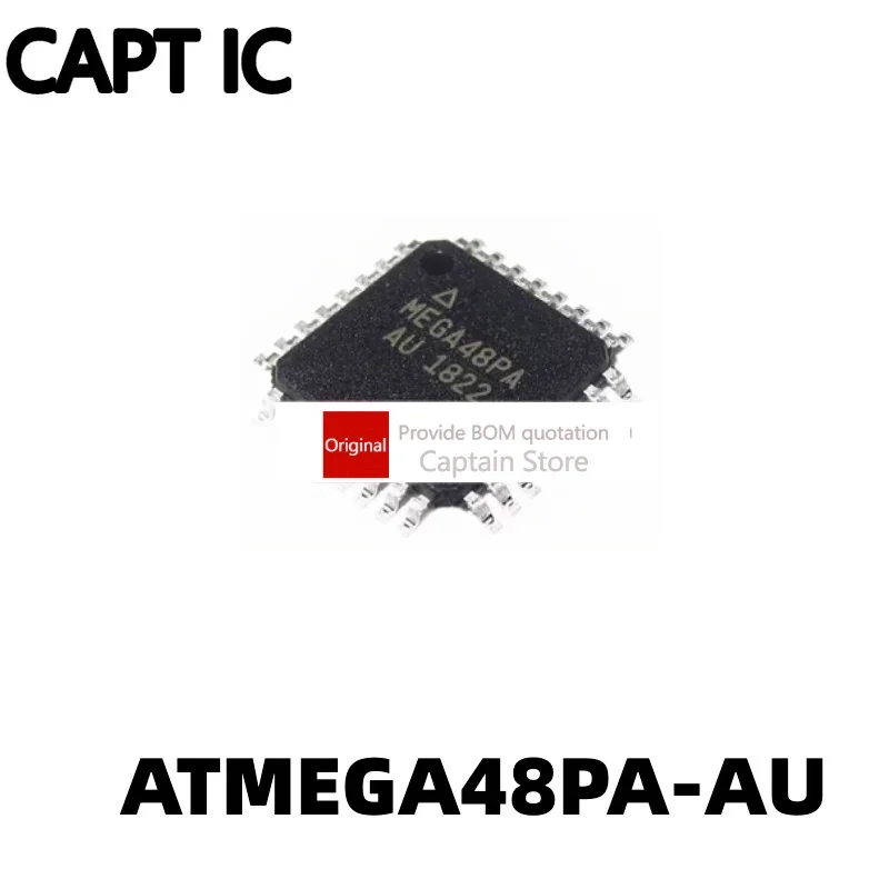 5PCS ATMEGA48PA-AU TQFP32