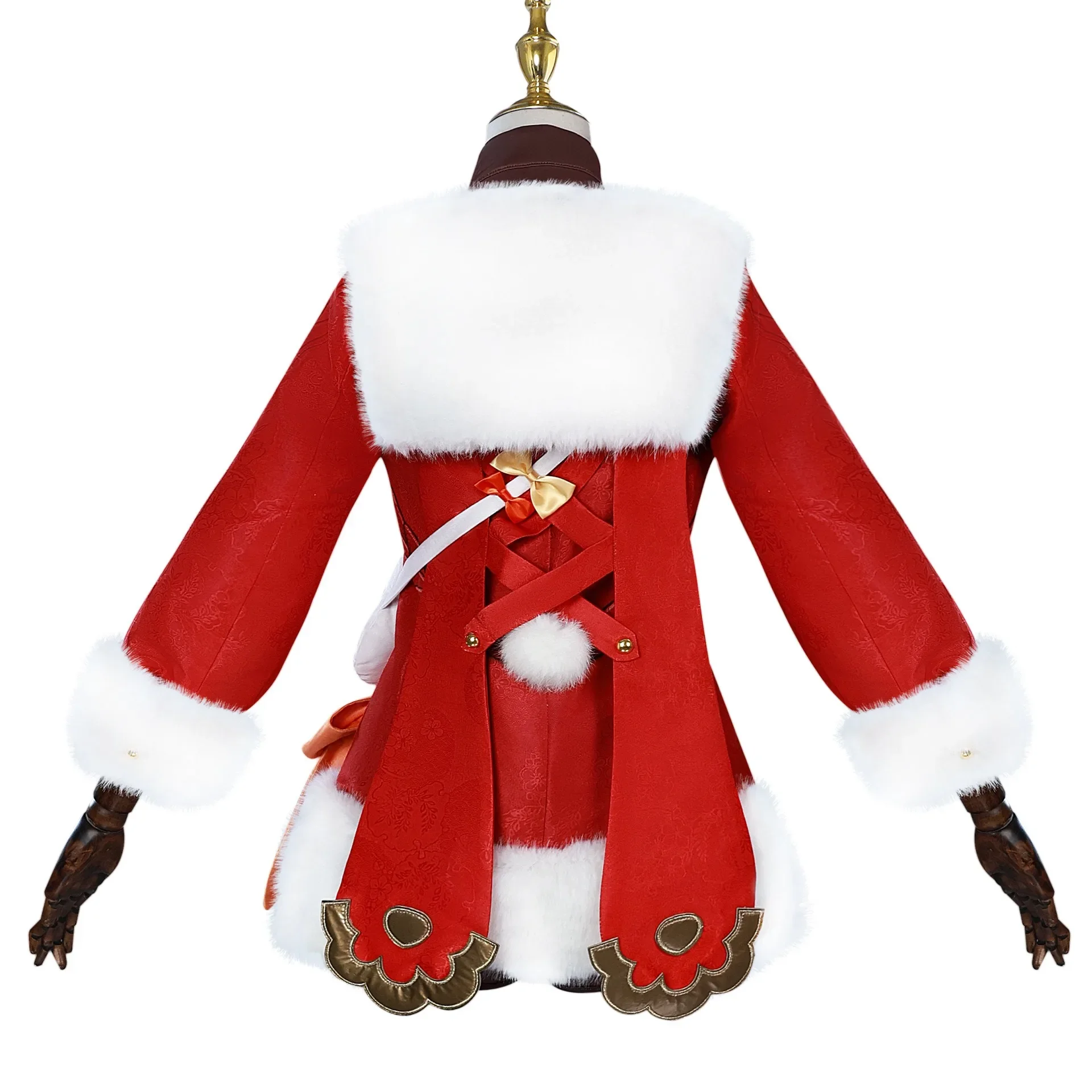 Cosplay2025 Genshin Impact nueva piel linterna Rite Hu Tao cerezas nieve cargada Hutao Cosplay disfraz Xiang Ling Xiangling Cosplay C