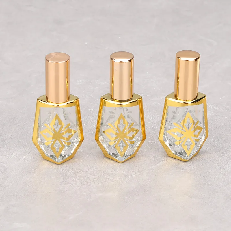 100pcs 10ml Spray Bottle Glass Vial Clear Perfume Atomizer Travel Refillable Cosmetic Container