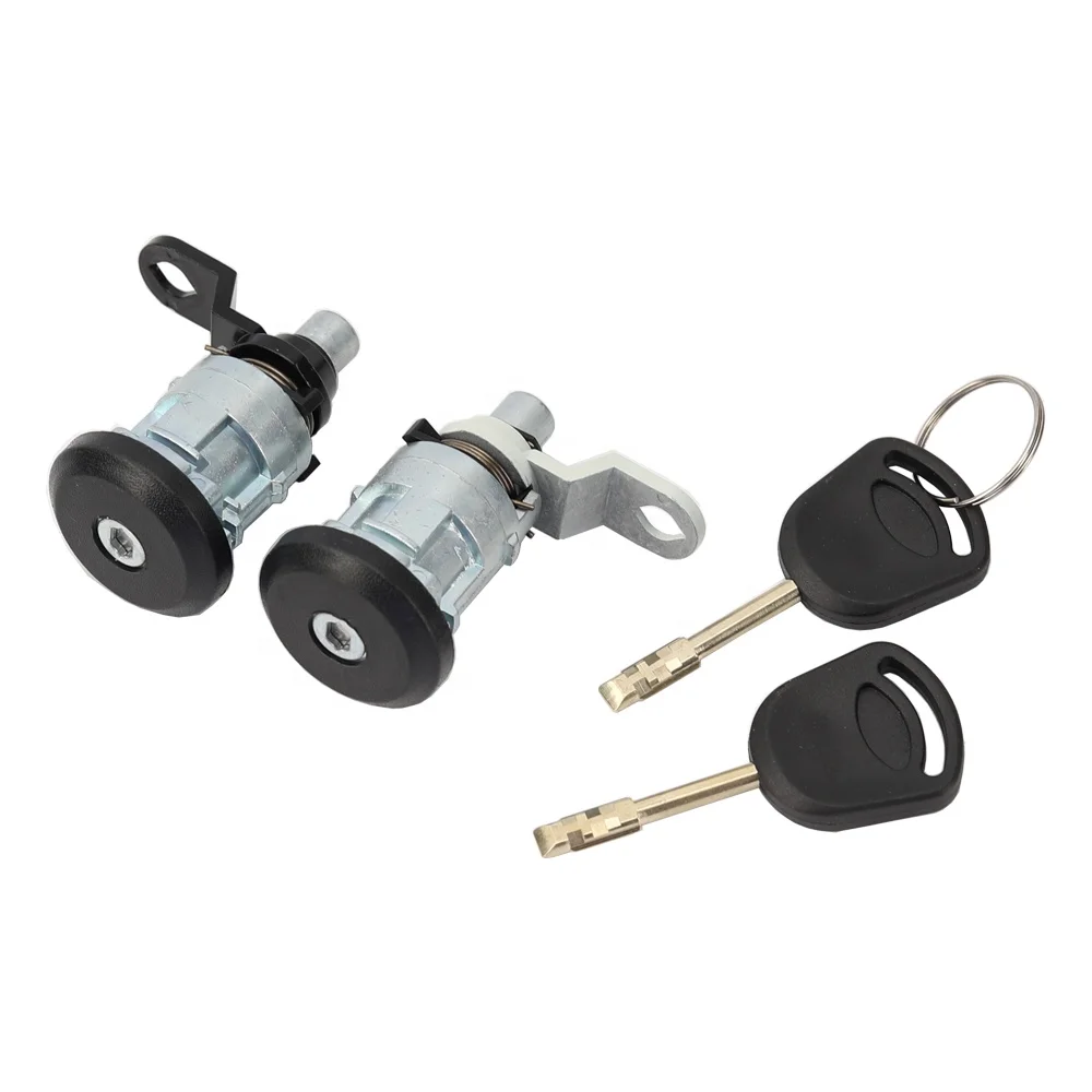 

Car Door Lock System left door lock cylinder For Ford Transit Right+Left Door Lock Cylinder Parts Bring a key set