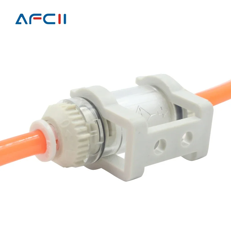 Filtro de vacío neumático de tubería ZFC VFC en línea presión negativa ZFC100-04B ZFC100-06B ZFC200-06B ZFC200-08B