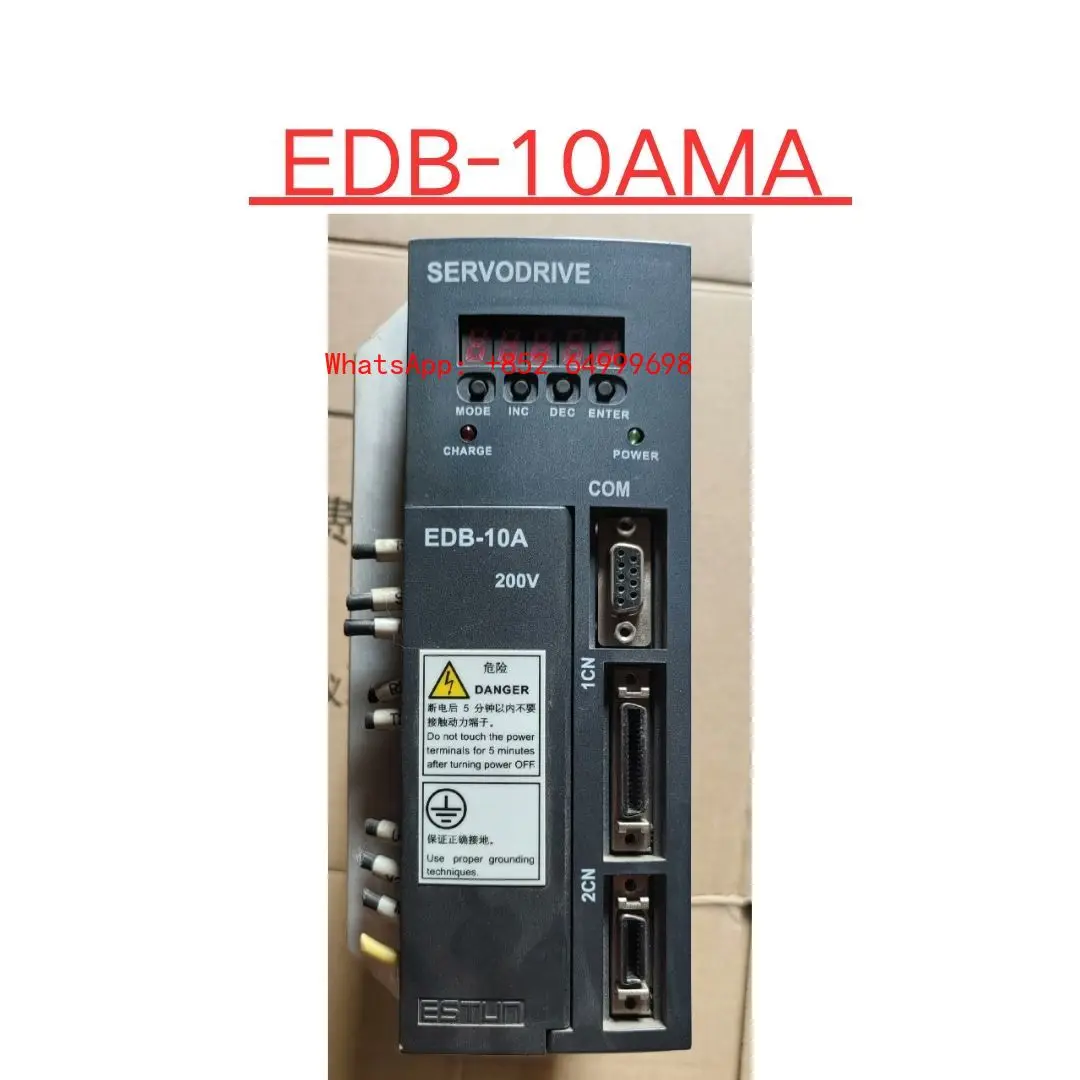 

Second-hand EDB-10AMA servo driver 100W Test OK