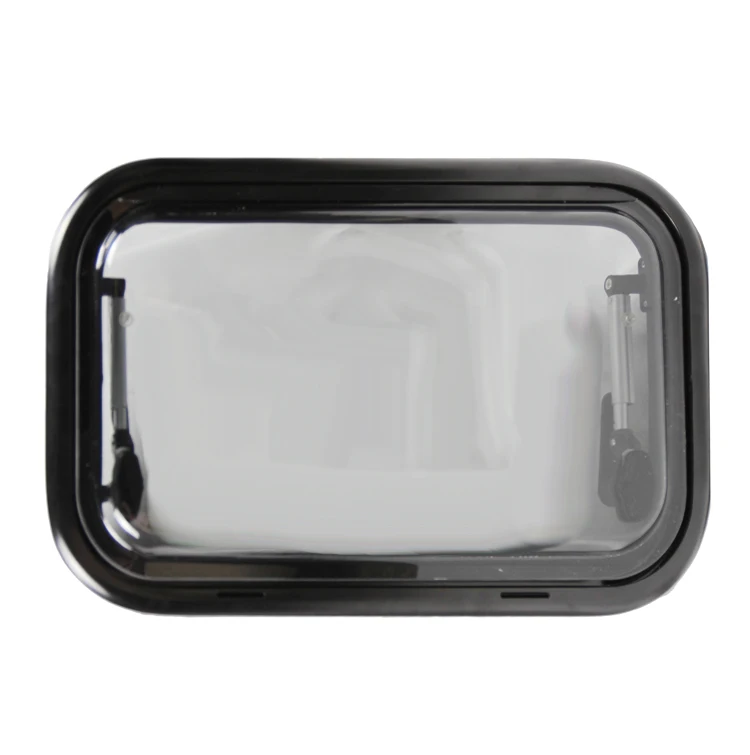 New Hot Selling Products Acrylic Glass Rv Aluminum Sliding Window Custom RV Round Corner  Window windows caravan