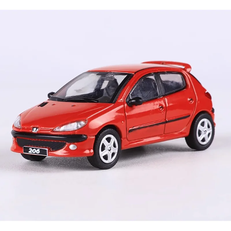 

SHADOW Diecast 1/64 Scale Peugeot 206 Simulation Alloy Car Model Collection Ornament