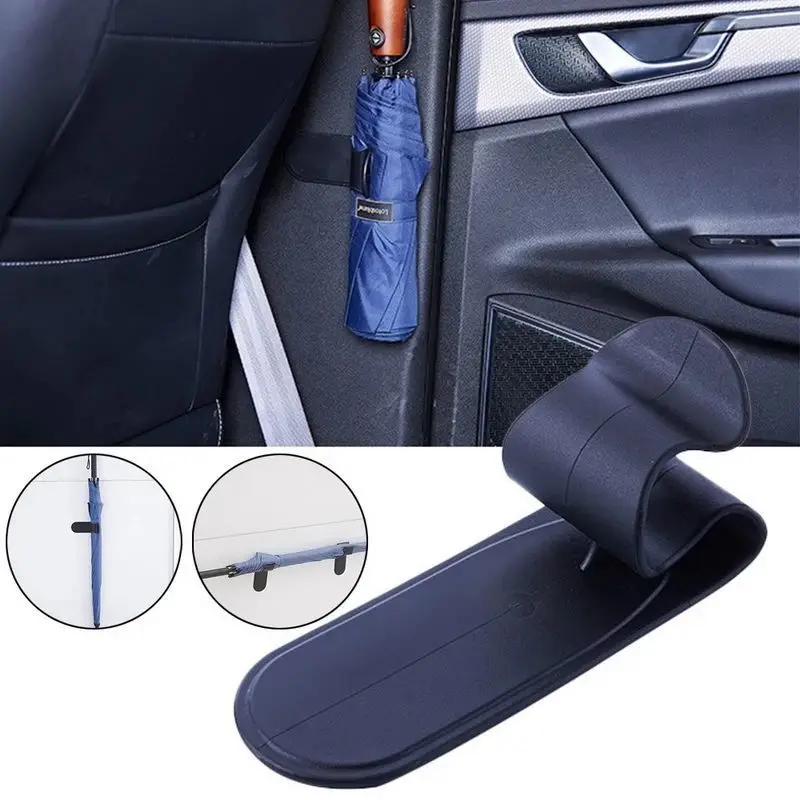 2pcs Car Trunk Hook Umbrella Hanger Universal Car Trunk Mounting Bracket Umbrella Holder Clip Hook Interior Car Organizer Rack