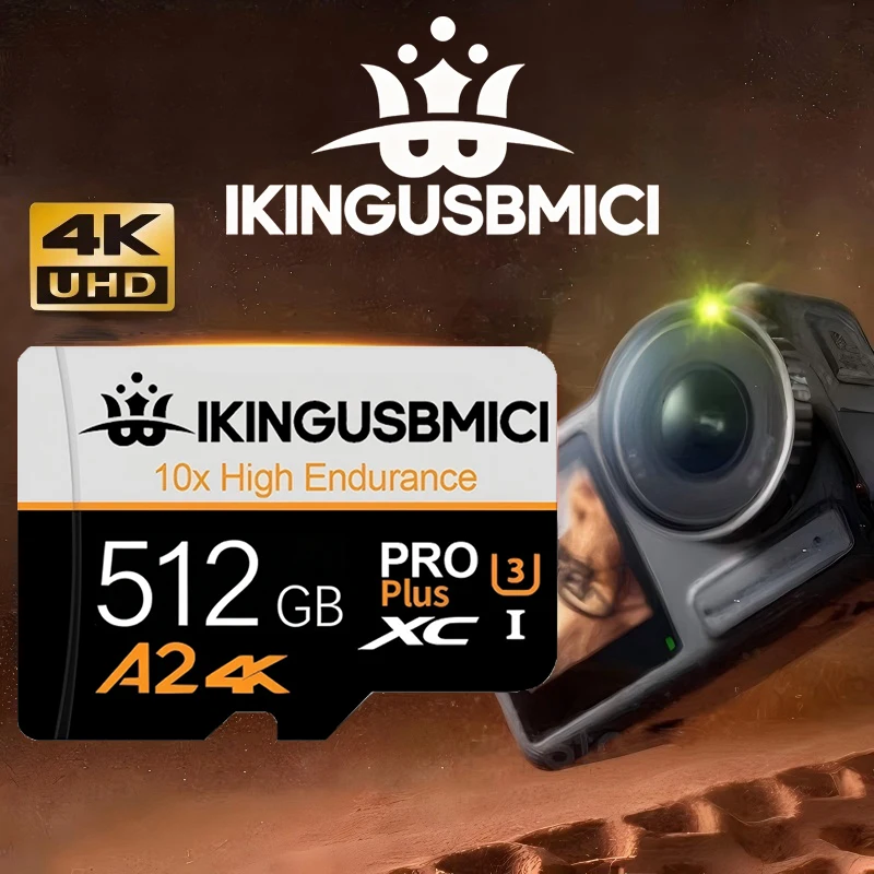 SD Cards Micro TF SD Card Memory Card 512GB 64GB 128GB 256GB TF Cards Shockproof High Transfer A1 U1 for Dash Cam Drone