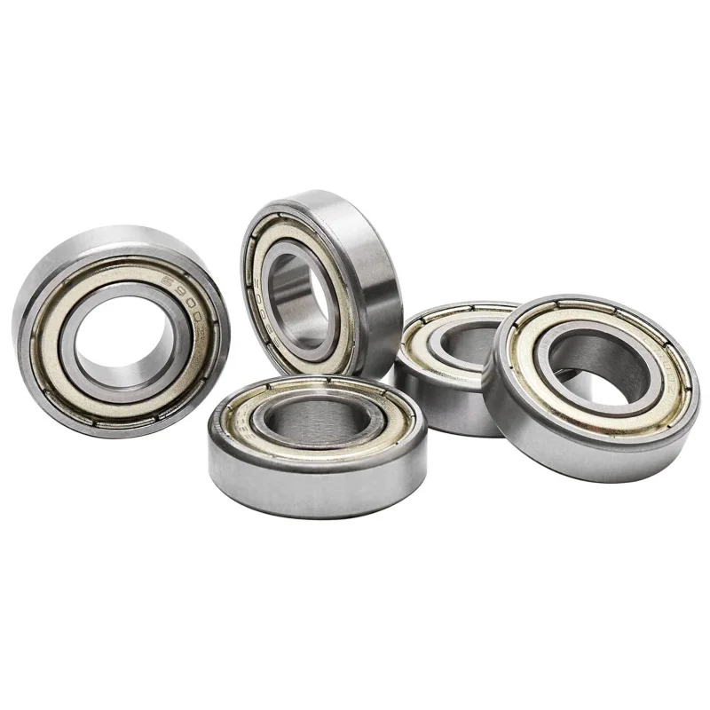 5pcs 6900ZZ Ball Bearings, 10mm X 22mm X 6mm, Double Metal Shielded, High Speed & Low Noise Skateboard Bearings