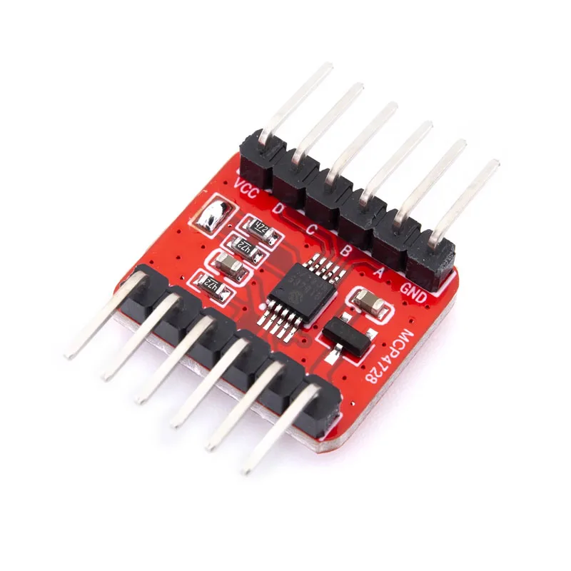 MCP4728 12-Bit DAC Module 4-Channel I2C Interface Programmable Voltage Reference with EEPROM Storage for Electronics Projects