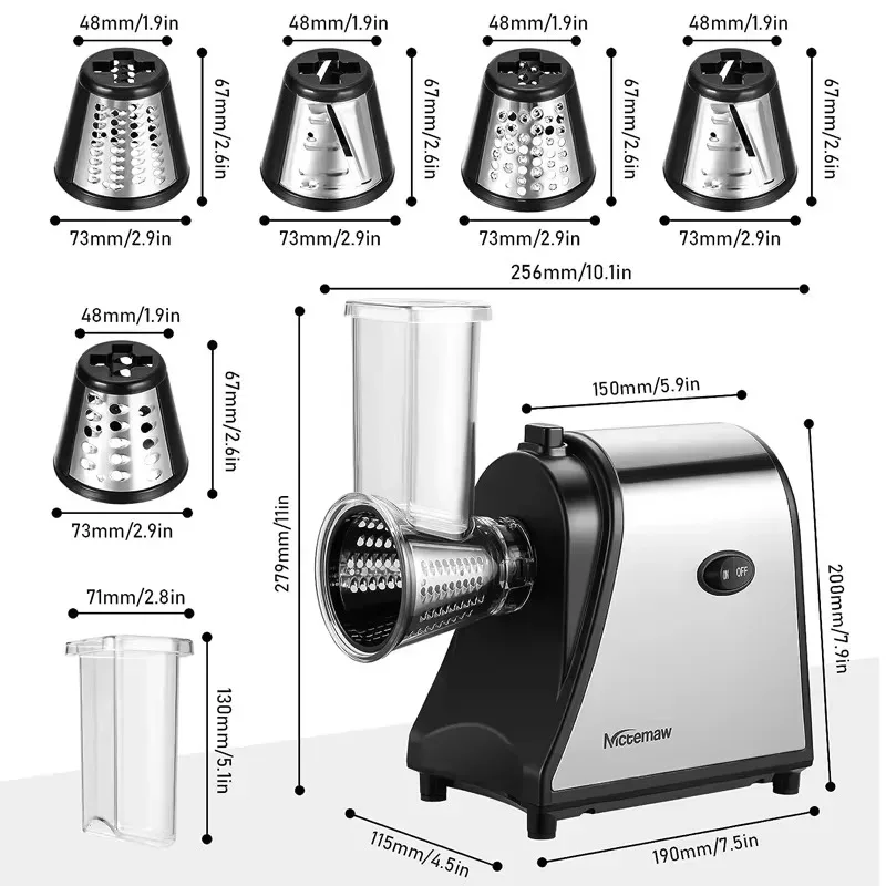 Factory Multi-function Household Salad Maker Electric Vegetable Slicer Chopper for Kitchen