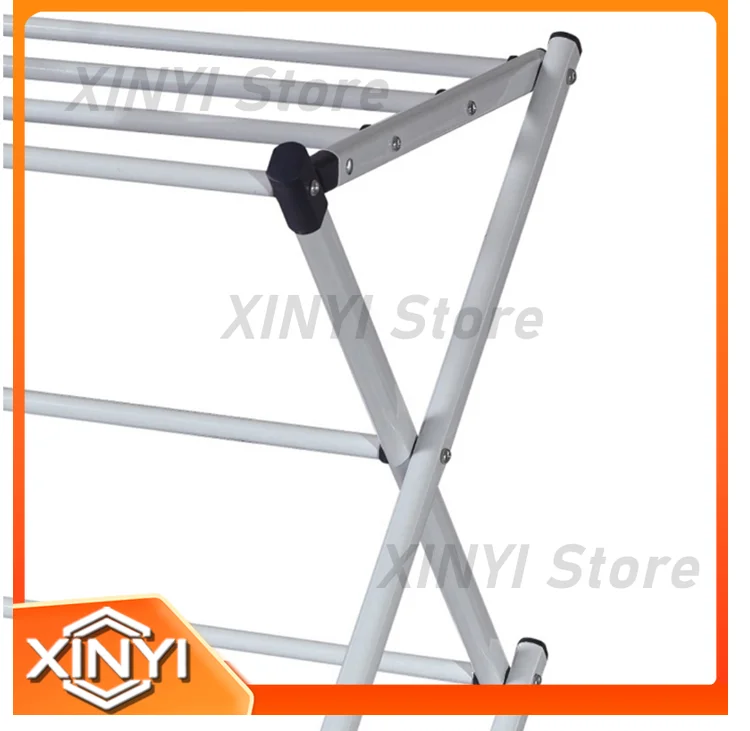 Folding Stand Hanger for Baby Coat Clothing Rack Garment Drying Rack Portable Tiered Clothes Hanger for Infant Toddlers Kids