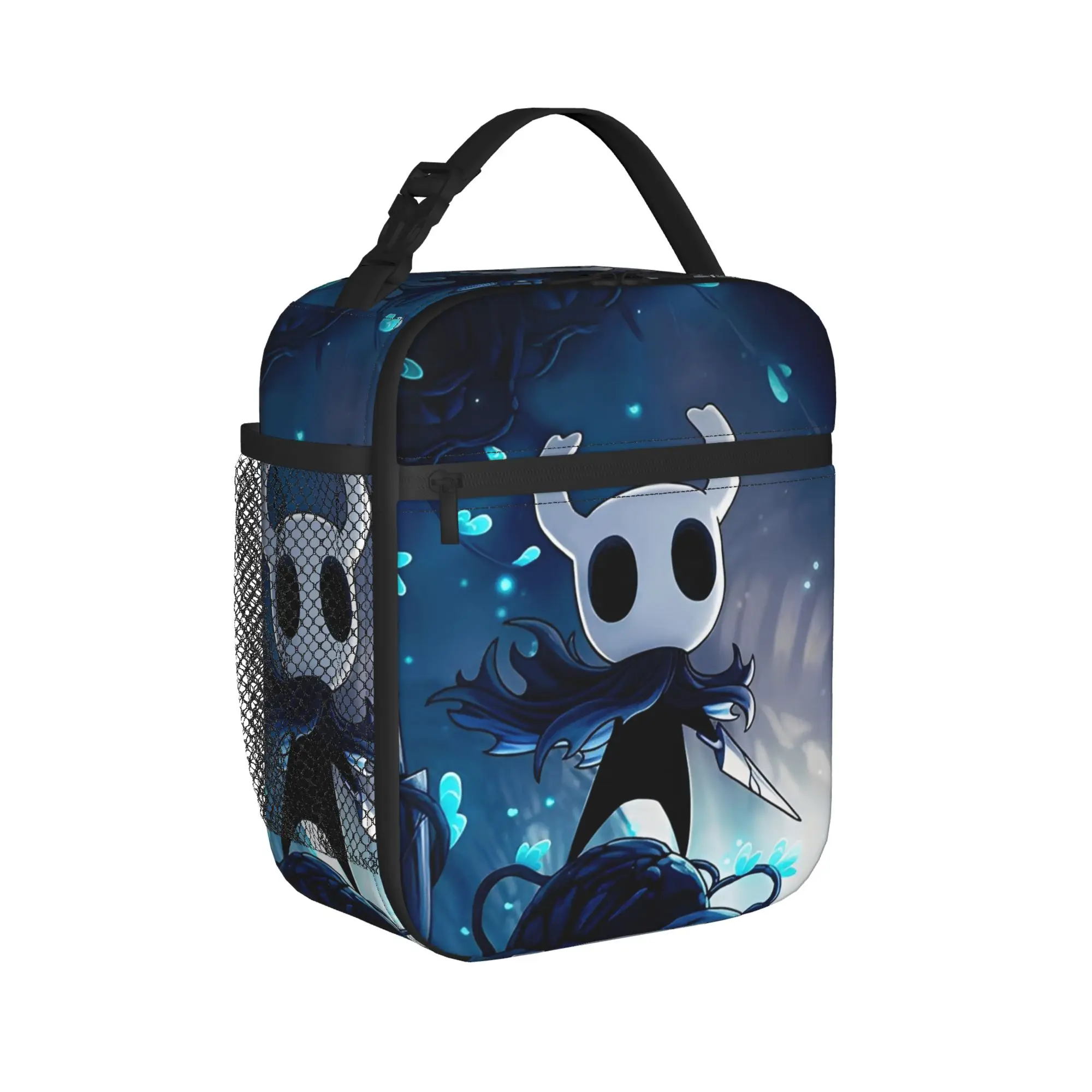 Hollow Knights Cartoon Thermal Insulated Lunch Bags for Office  Portable Food Bag Container Cooler Thermal Food Box