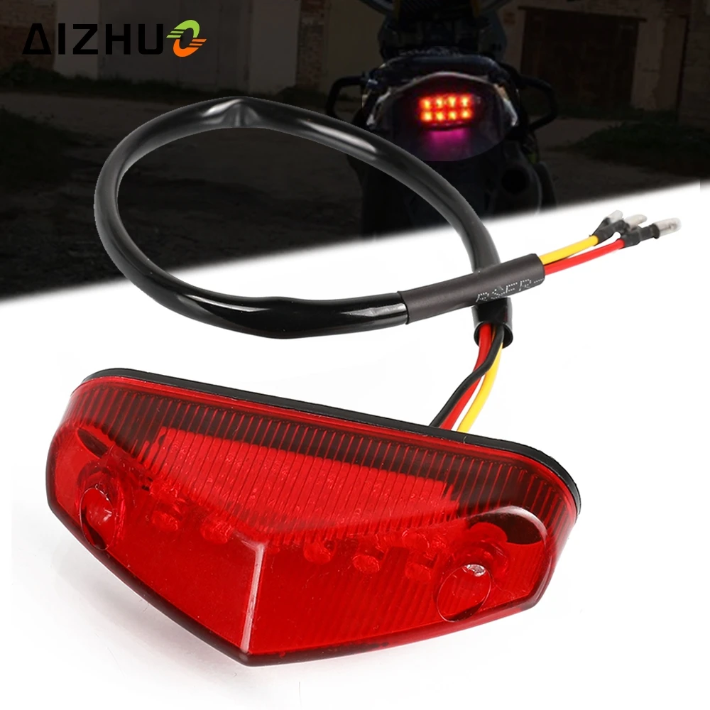 EC 250 300 Motorcycle Turn Signals TailLight Dirt Bike Rear Fender Brake LED Tail Lights FOR GASGAS EC 2T 4T FSE FSR EC300 EC250