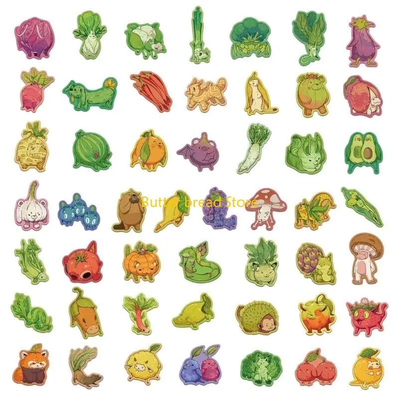 W89c фруктовые животные наклейка с водонепроницаемой наклейка для выписки для журнала телефона гитара