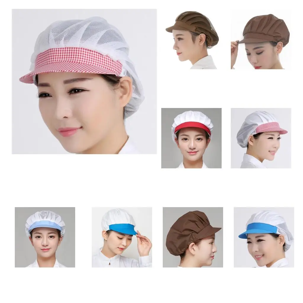 Filet à cheveux unisexe en résille pour atelier d'usine de cuisine de travail