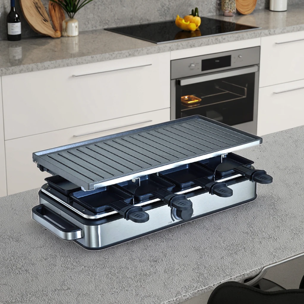 Przenośna aluminiowa patelnia  – Raclette Grill Table recenzja i cena