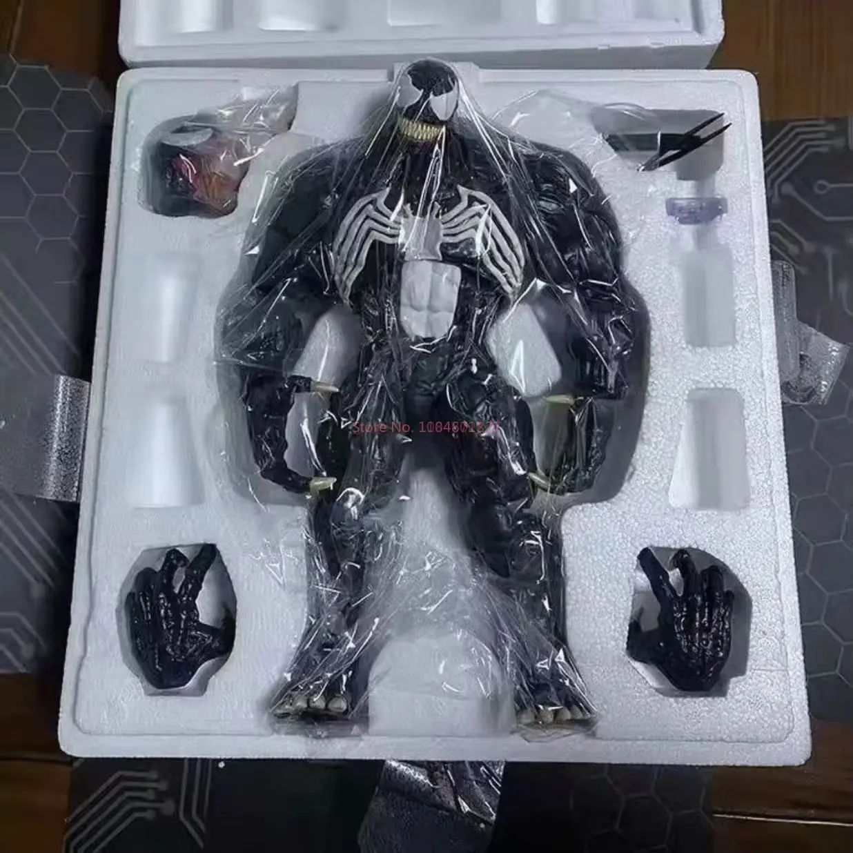 Genuine Venom Articulated 1/9 Action Figures Halloween Toys For Children Christmas Birthday Gift Spot