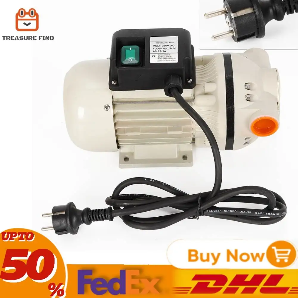 AD-Blue Diaphragm Pump Self-priming 34L/min Connectors 230V 34L/min