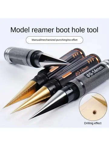 Reamer Drill Bit Set for Woodworking, Model Making, and DIY Crafts