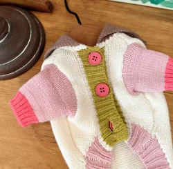 New Dog And Cat Sweater Pet Clothes for Autumn And Winter Season Comfortable Knitted Pet Coat for Small to Medium Dogs And Cats