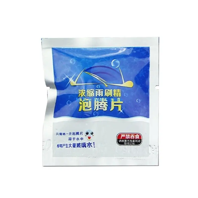 U1JF High Efficiency Windshield Washer Effervescent Tablets Fast Dissolving No Residues Protects Glass & Wipers for Vehicles