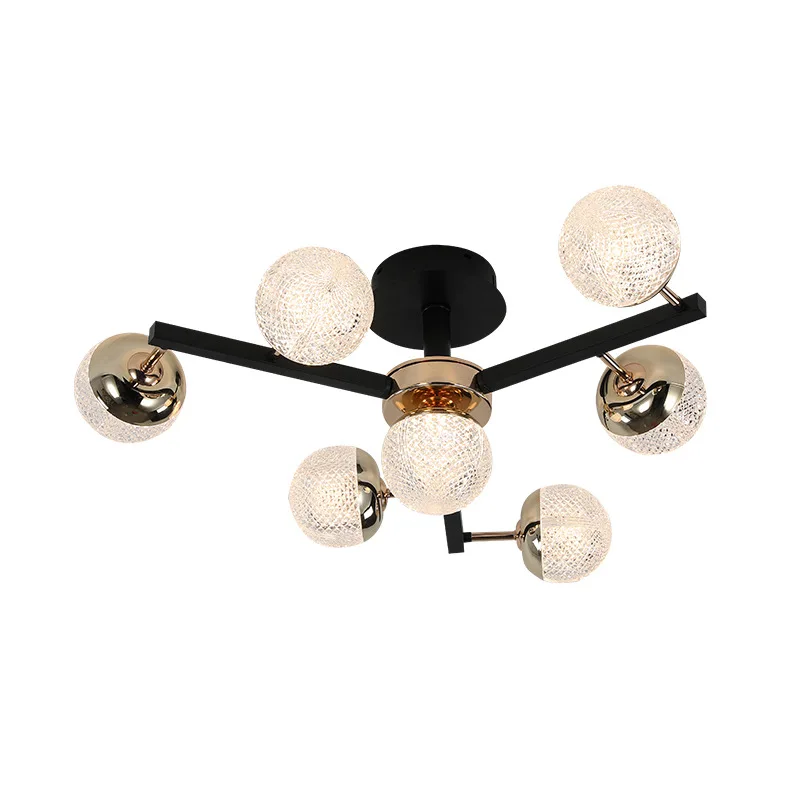 

Nordic, ceiling light, household, light luxury, stepless, dimming, acrylic, lampshade