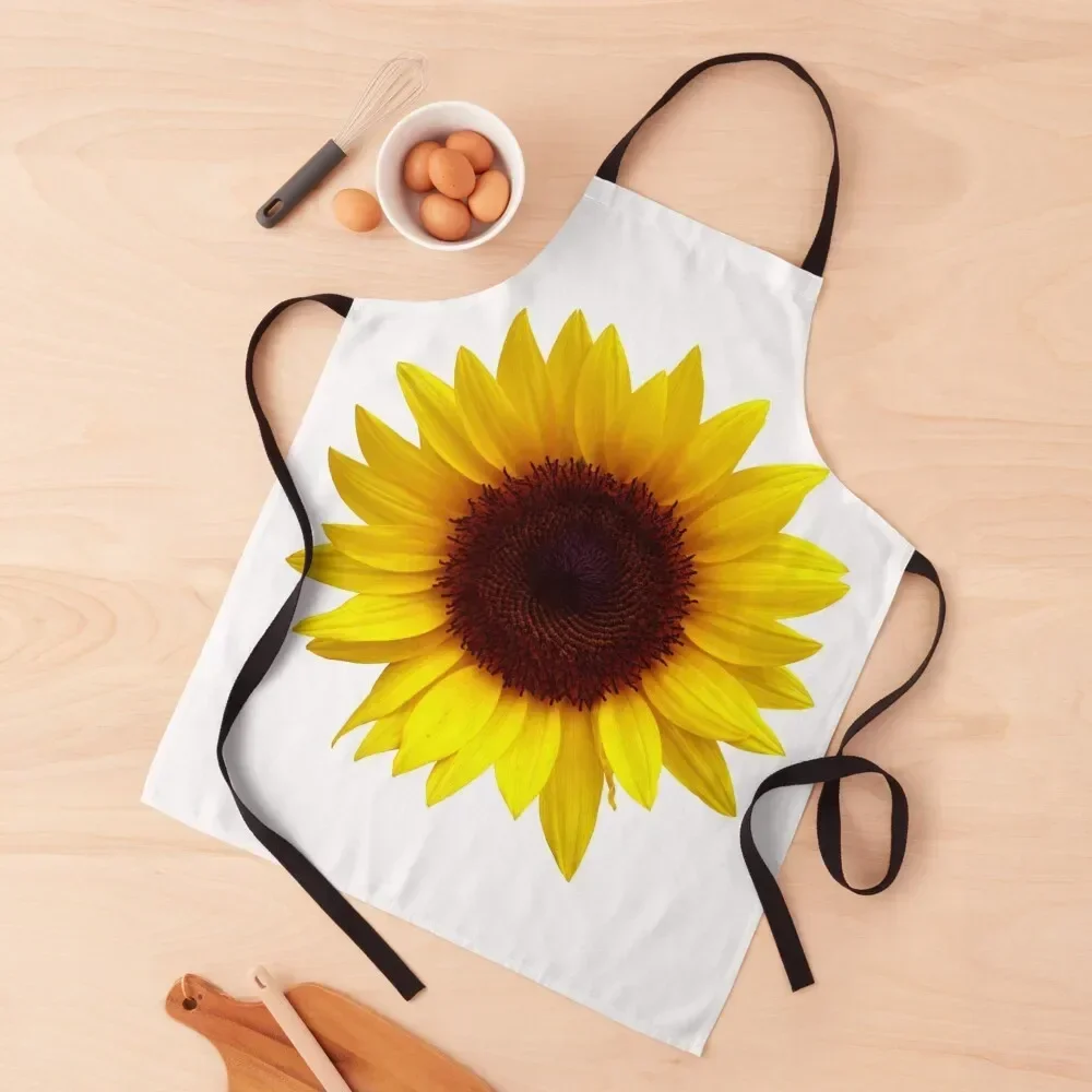 

Big Sunflower Apron Kitchens Woman Women Kitchen'S kindergarten teacher Chef Uniform Women Apron