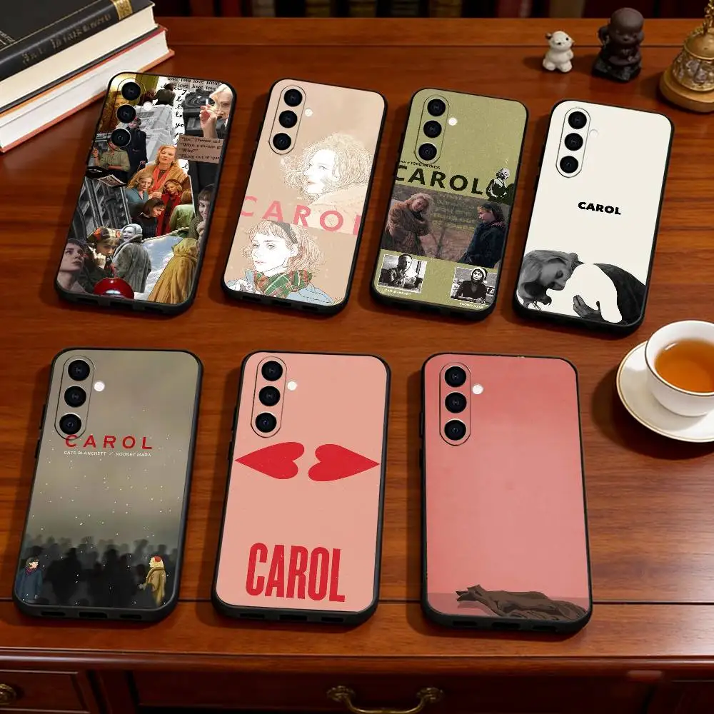 The film Carol Phone Case For Samsung Galaxy A73,A72,A71,A70,A53,A52,A51,Others Soft Black Cover