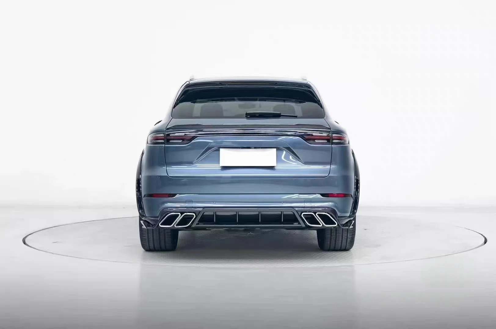 포르쉐 카이엔 9Y0.2 MSY 스타일 드라이 카본 파이버 스포일러용 최고급 소재 최고급 윙