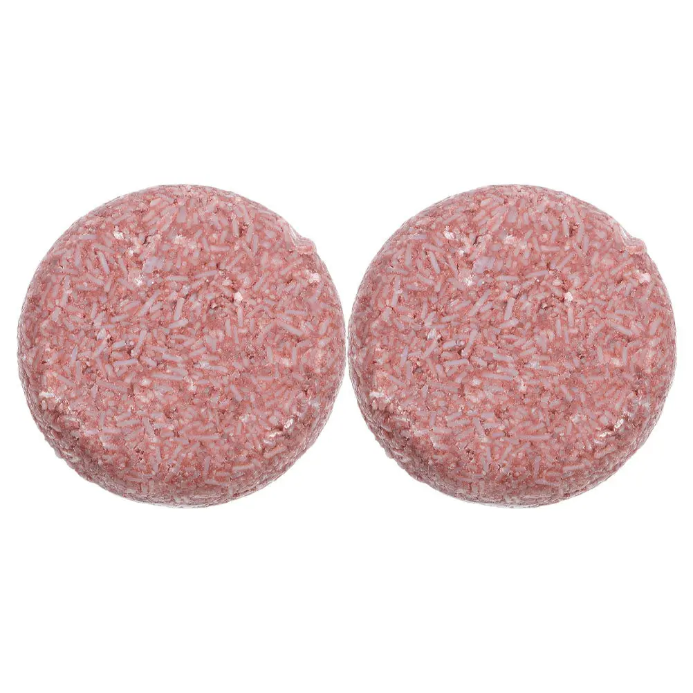 2 Piezas de Jabón Sólido Artesanal para el Cabello, para Caspa y Cuero Cabelludo Graso, Champú Natural para Uso Diario, Viajes y Gimnasio