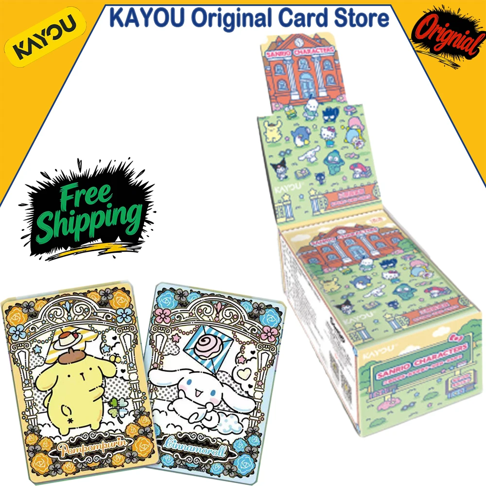 

Genuine KAYOU Sanrio Family Cards - Half-Ripe Days - Cute Dream Anime Collectible Cards - Classic Booster Pack Cards Toy Gifts