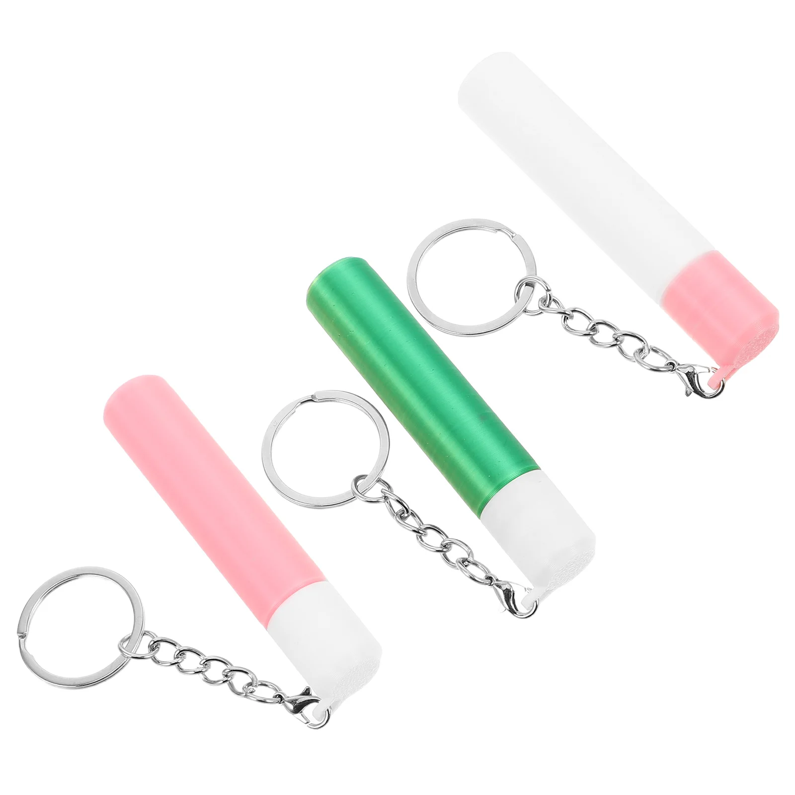 

3pcs Mini Portable Storage Box Sealed Toothpick Tube Swab Organizer Keychain Holder Compact Size