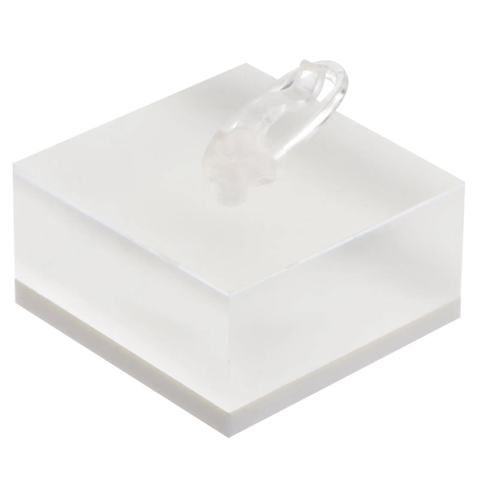 

1Pcs Ring Display Stand Transparent Jewelry Organizer Rack Clear Acrylic Ring Storage Holder for Shop Display