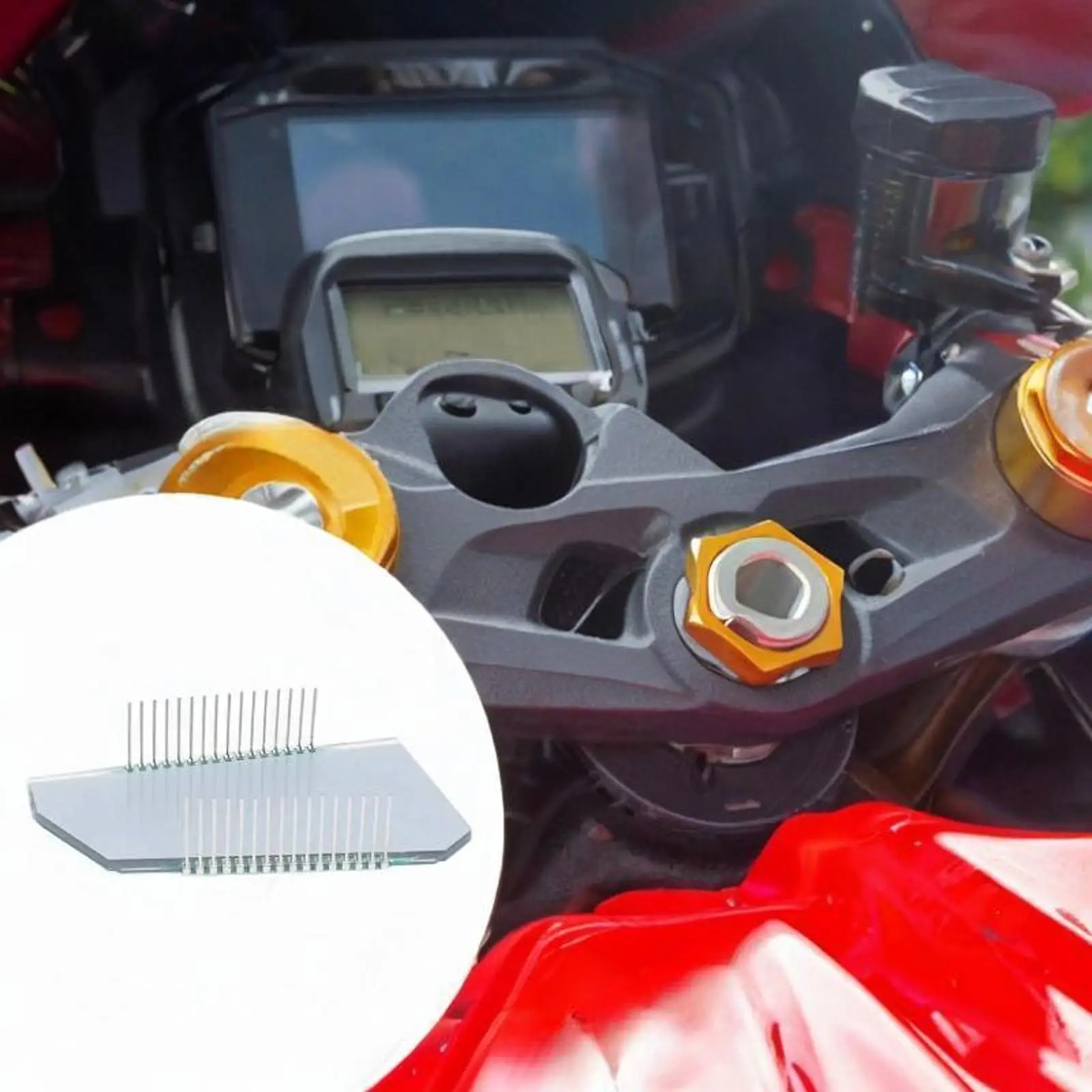 عرض عداد الدراجة النارية يستبدل احترافي لـ Kawasaki EX300 Z300 #1